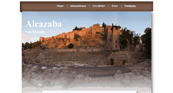 Desktop Screenshot of alcazaba-info.com